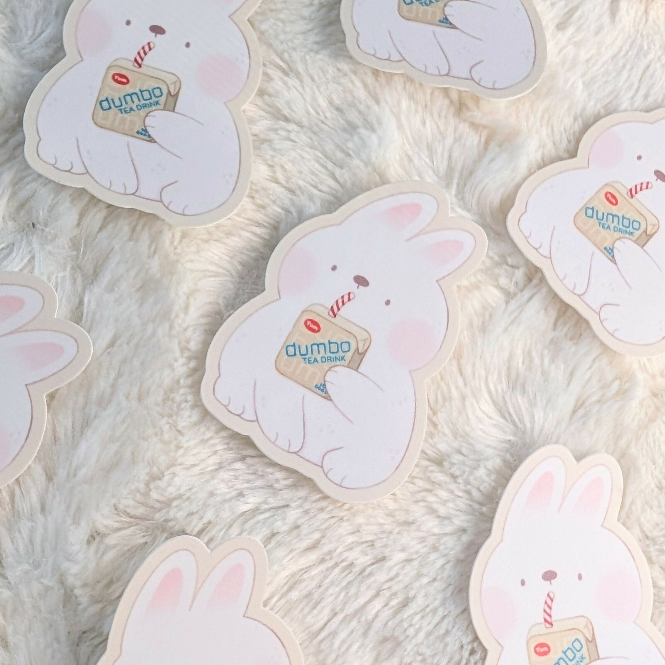 Dumbo Rabbit Vinyl Sticker
