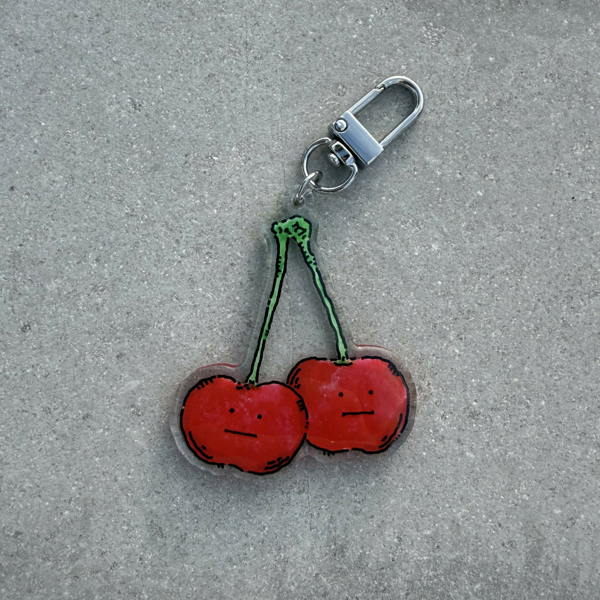 Cherry Keychain