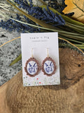 Bunny Frame Earrings