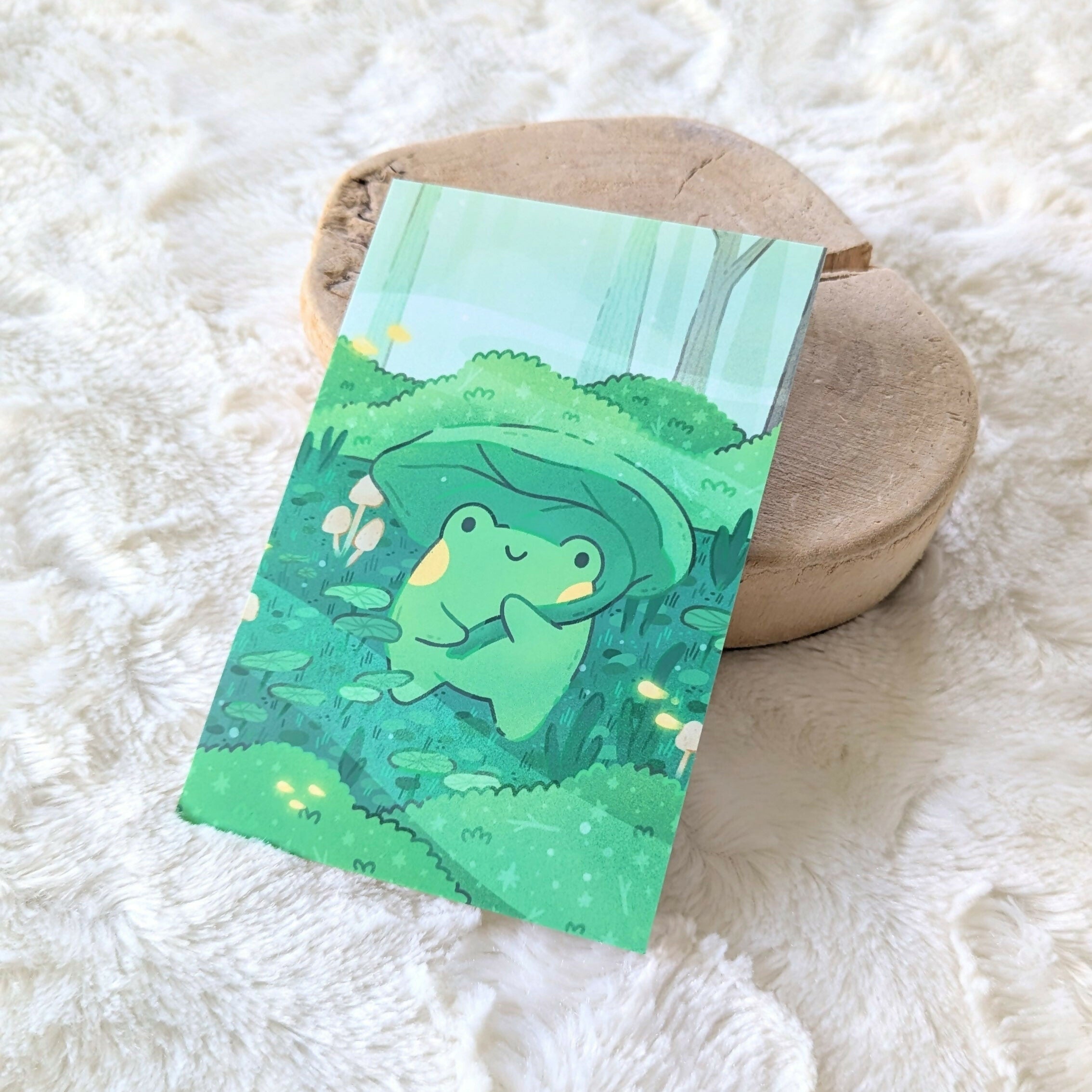 Forest Frog Postcard