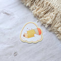 Pencil Ghost Vinyl Sticker